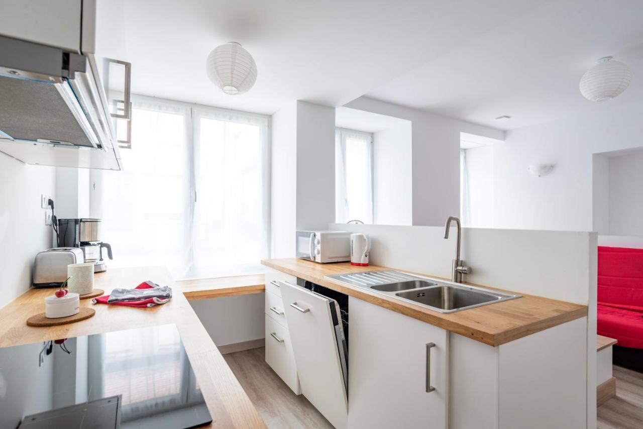 马尔穆捷Le Pied A Terre - Terrasse Privative , Pres Abbaye公寓 外观 照片